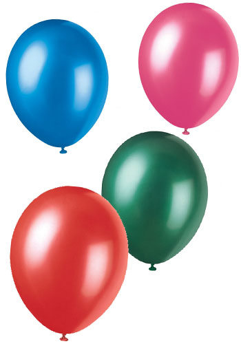 Bunte Luftballons für die Kinderparty
