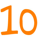 Zahlensymbol 10