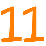 Zahlensymbol 11